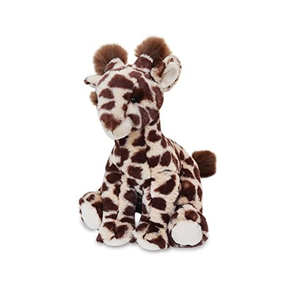 Histoire dOurs - Peluche Girafe - 30 cm - Blanc/Marron - Peluche Enfant - Lisi La Girafe Naturelle - Terre Sauvage - HO3040