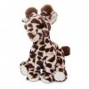 Histoire dOurs - Peluche Girafe - 30 cm - Blanc/Marron - Peluche Enfant - Lisi La Girafe Naturelle - Terre Sauvage - HO3040