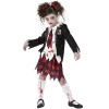 Morph Deguisement Zombie Fille, Deguisement Ecoliere Zombie, Costume Ecoliere Zombie, Déguisement Zombie Fille, Costume Zombi