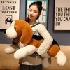 CILUA 40cm 1pc Gros Chien Jouet Beagles Peluche poupée Animal en Peluche Enfants Filles garçons Jeter Oreiller Coussin Confor