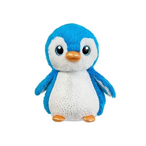 Aurora, 61070, Sparkle Tales, Rocky Le Pingouin, 30 cm, Peluche, Bleue