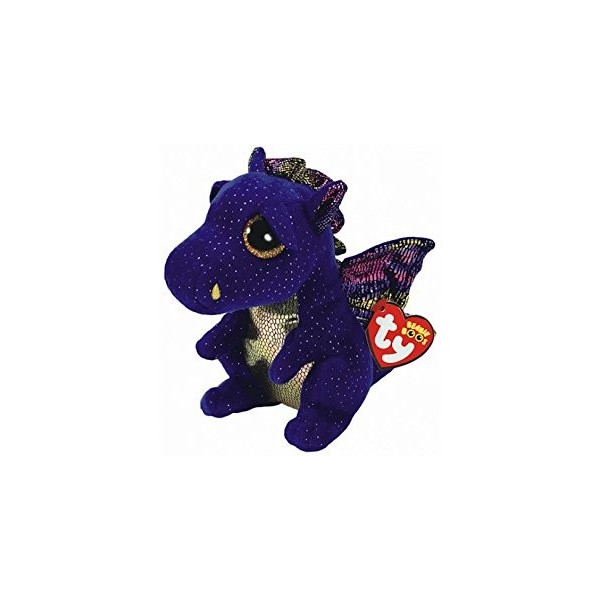 TY Beanie Boos 6" LIMITED EDITION Saffire Dragon, Perfect Plush!