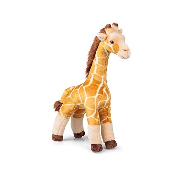 Animigos Peluche Girafe-Design réaliste-Doux-Environ 44 cm, 38303