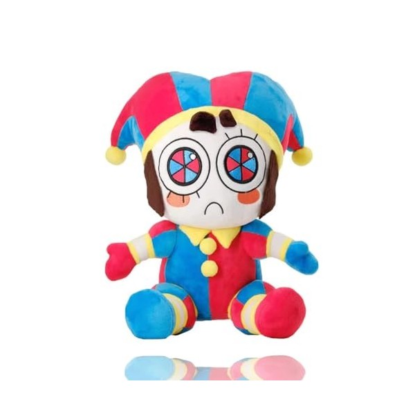 Figurine en peluche de la série Digital Circus, mignon clown Pomni