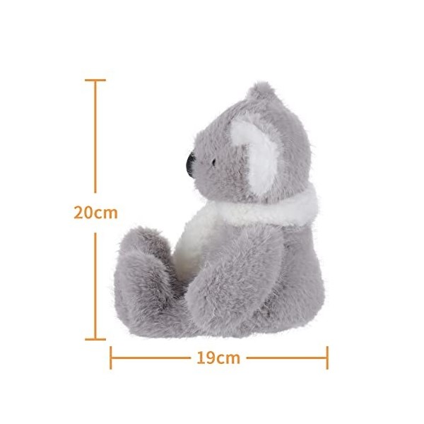 Apricot Lamb – Doudou dhiver koala doudou koala peluche peluche jouet doux &lavable cadeau pour enfants bébé fille garçon 20