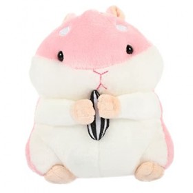 SAFIGLE Jouet en Peluche Hamster Peluches Kawaii Cadeau De Jouet De Hamster Mignon Oreiller Câlin en Peluche Animaux en Peluc