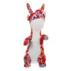 ibasenice Année Propice du Dragon 2024 Jouets Décor Nouvel an Dragon en Peluche Jouet Réaliste Dragon en Peluche Jouet De Dra