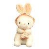 ibasenice Lapin en Peluche Poupée en Peluche Lapin Jouet Lapin du Nouvel an Animaux en Peluche De Lapin Ornements De Poupée D