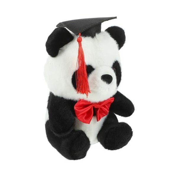 Didiseaon Diplômé Ph.d. Panda Oreiller Câlin danimaux Peluche Panda Joli Oreiller en Peluche Poupées Panda De Remise des Dip