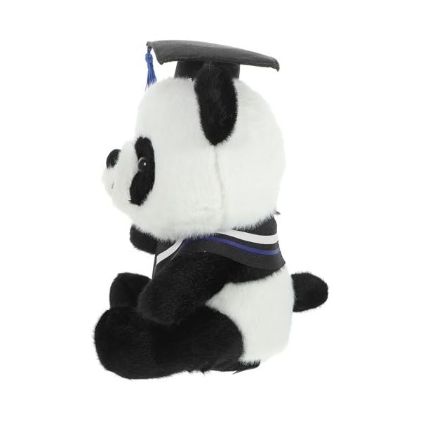 Didiseaon Diplômé Ph.d. Panda Poupée Ours De Remise des Diplômes Jouet Ours De Remise des Diplômes 2024 Peluche De Remise des