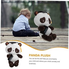 ERINGOGO Poupée Panda Remise De Diplôme Kawaii Peluche Mignonne Ornement De Table Poupée De Cérémonie De Remise des Diplômes 