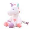 Georgie Porgy Licorne en Peluche Bloc de Couleur Teddy Câlin Jouet Animal Peluche pour Tout-Petits Les Enfants Rose 15 