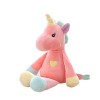 Georgie Porgy Licorne en Peluche Bloc de Couleur Teddy Câlin Jouet Animal Peluche pour Tout-Petits Les Enfants Rose 15 