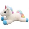 Georgie Porgy Licorne en Peluche Bloc de Couleur Teddy Câlin Jouet Animal Peluche pour Tout-Petits Les Enfants Rose 15 