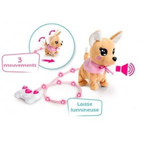 Simba - Chi Chi Love Loomy - Peluche Chihuahua Filoguidée 20cm - Piles Incluses - 105893542