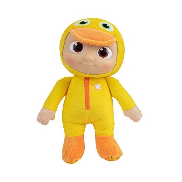 CoComelon JJ Duckie & Puppy Lot de 2 Jouets en Peluche en Peluche de 20,3 cm – À partir de 18 Mois