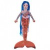 Wild Republic Mysteries of Atlantis Mermaid Luna, Animal en Peluche, Cadeau pour Bébés, Peluche Animaux, Peluche Écologique, 