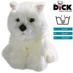 Carl Dick Peluche Westie, West Highland Terrier 22cm 3137