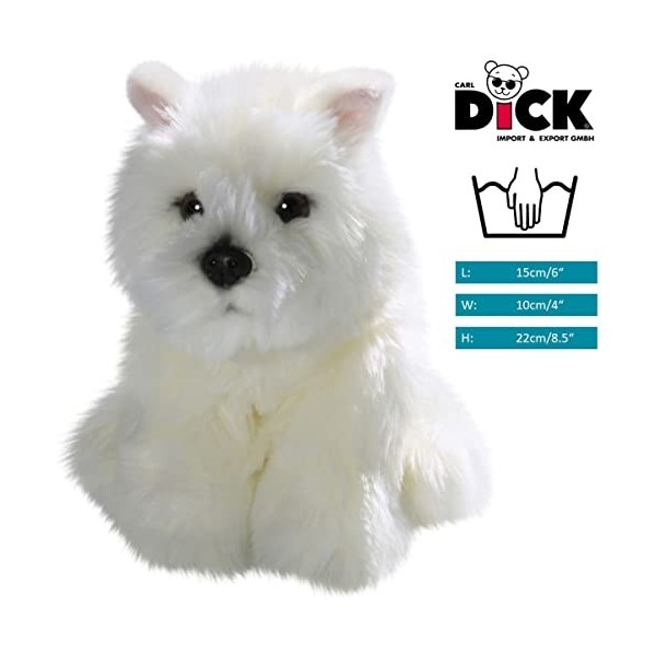 Carl Dick Peluche Westie, West Highland Terrier 22cm 3137