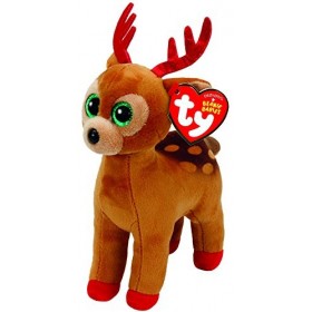 Ty - TY37238 - Beanie Boos - Peluche Tinsel Le Renne