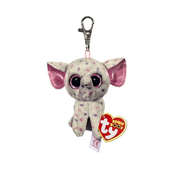 Ty - TY36617 - Beanie Boos - Porte-clés Specks Léléphant