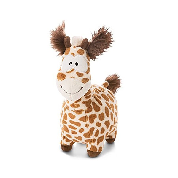 NICI Girafe couchée Gina 22 cm – Jouets durables pour garçons, Filles et bébés Zoo – Animaux Peluches écologiques pour Jouer 