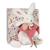 Doudou et Compagnie Happy Glossy-Pantin Pompon Blanc, DC3735