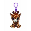 Ty - TY36507 - Beanie Boos - Porte-clés Safari La Girafe