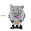 Peluches Anime Dem-on Slay-ER, Figurine Kimetsu No Yaiba Jouet en Peluche Animé Merch Poupée Ragdoll Cadeau-Nezuko||20CM