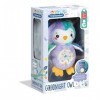 Clementoni - 17268 - Peluche Lumineuse Hibou - Jouet bébé - Peluche Interactive avec Musique, 0 Mois et Plus Multicolore