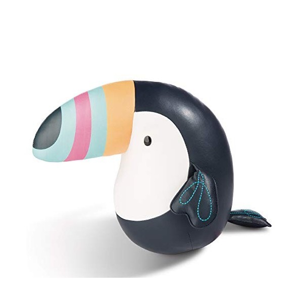 NICI- Toucan en Peluche en Cuir Artificiel, 45167, Multicolore