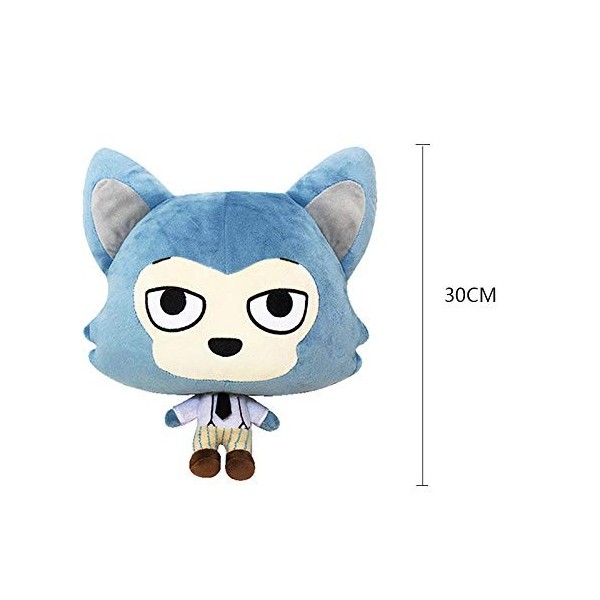 Jilijia Anime Beastars Oreiller en peluche Beastars Jouet en peluche Legosi Louis Cosplay Poupée en peluche Coussin en peluch