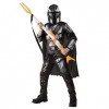 Rubies - STAR WARS officiel -Déguisement luxe The Mandalorian 4-6 ans