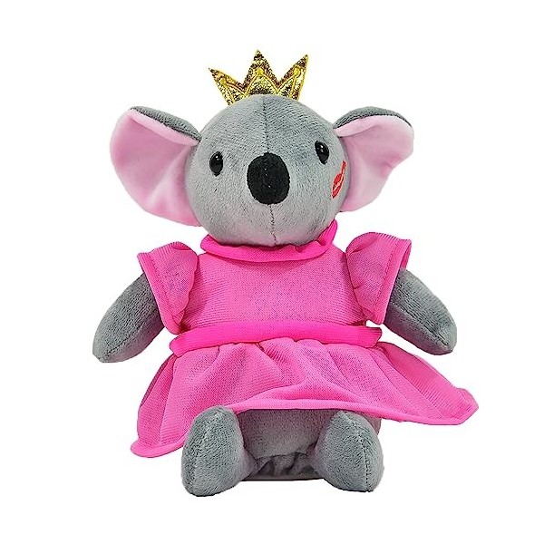 Winfried Koegler- Kögler 76907-Souris Labertier Princesse Sophia, 20,5 cm env, Figurine en Peluche avec Fonction de Reproduct