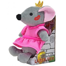Winfried Koegler- Kögler 76907-Souris Labertier Princesse Sophia, 20,5 cm env, Figurine en Peluche avec Fonction de Reproduct