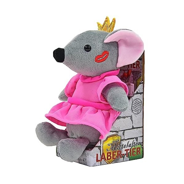 Winfried Koegler- Kögler 76907-Souris Labertier Princesse Sophia, 20,5 cm env, Figurine en Peluche avec Fonction de Reproduct