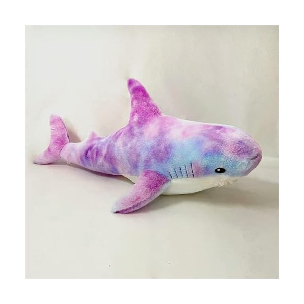 SaruEL Géant Requin Coloré Jouet en Peluche Animal Requin Classique Oreiller Poupée Jouet Enfants Fille Cadeaux 30cm 2