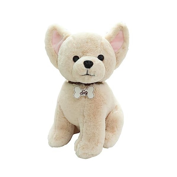 Katutude Chien en Peluche Doux Et Réaliste, Chiot Jouets en Peluche Animaux Chien en Peluche pour Enfants Simulation Peluche 