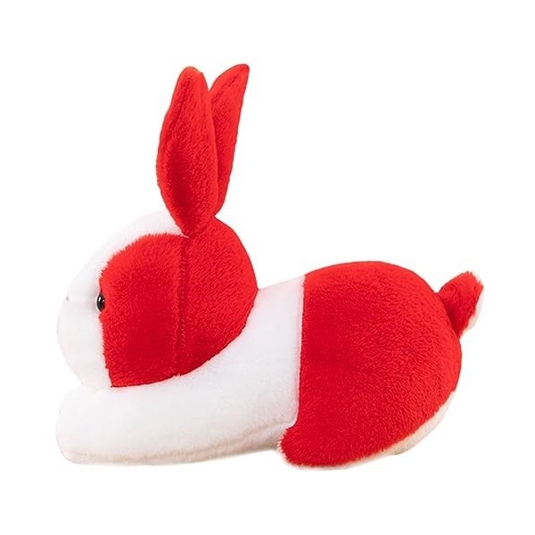 Toyvian 2 Pièces Année De La Poupée Lapin Animaux en Peluche De Pâques Lapin en Peluche Coeur Panier De Lapin De Pâques Peluc