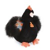 Histoire dOurs - Peluche Poule - Animal de la Ferme - Poulette orange - 20 Cm - Mignonne et Douce - Idée Cadeau de Naissance