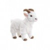 Uni-Toys - Chèvre des Montagnes Blanche - 29 cm Longueur - Peluche, Doudou