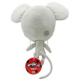 Miraculous Ladybug - Kwami Mon Ami Mullo - Peluche enfant 24 cm - Peluche douce avec yeux en résine, paillettes et brillance,