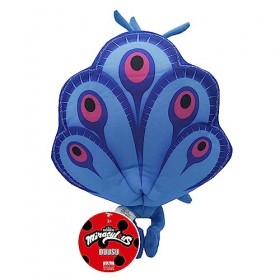 Miraculous Ladybug - Kwami Mon Ami Duusu - Peluche 24cm pour Enfant - Extra Douce - Yeux Premium en résine - Yeux Brillants e