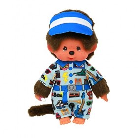Sekiguchi 243099-Original Monchhichi garçon, 10208804, Multicolore