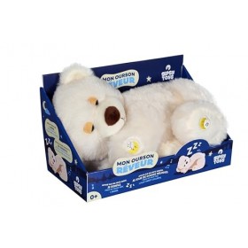 Gipsy Toys - Ourson Rêveur Sonore - 30 cm – Beige