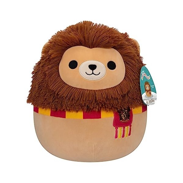 Squishmallows Originaux 25cm Gryffindor Lion, Ajoute Gryffindor Lion à Ton équipe, Peluche Ultra Douce