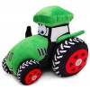 Toyland® Tracteur agricole en Peluche de 21 cm 8 Pouces – Décoration de Chambre pour garçons et Filles Bleu 