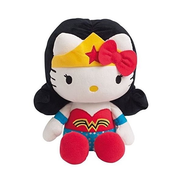 Jemini - 022790 - Peluche Hello Kitty Wonder Woman 27 cm - DC COMICS SUPER HEROS