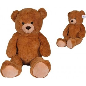 NICOTOY 6305810179 Ours, Brun, 82cm, Grande, Animal, Peluche, 0m+