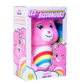 Peluche Bisounours - TOUCALIN - Découvre Le Pouvoir Magique de Ton bisounours - Qui Adore Les câlins - Sert Le Fort Contre to